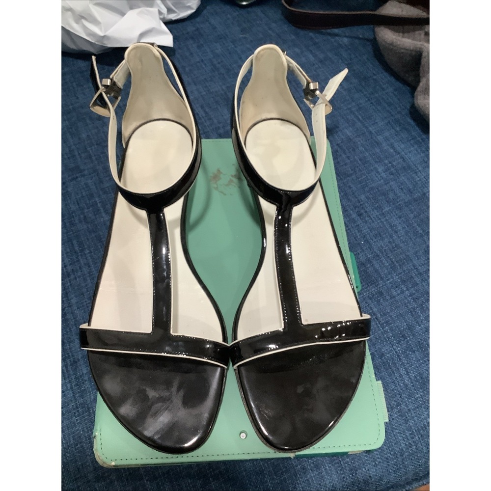 Pre-Owned Salvatore Ferragamo Black Size 8 Sling Back Sandals